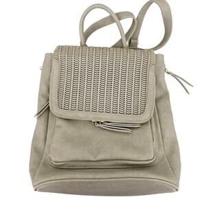 Antik Kraft Laser-Cut Backpack Taupe